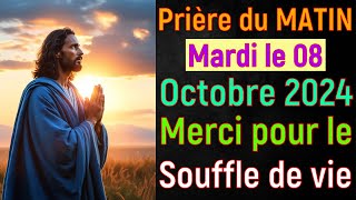 🙏 Prière du Matin  Mardi 08 Octobre 2024 avec Évangile du Jour et Psaumes de Bénédiction [upl. by Jessalyn985]