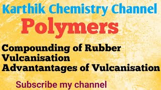 Compounding of Rubber Vulcanisation [upl. by Banebrudge170]