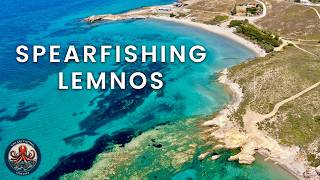 🔱 Spearfishing Lemnos Island 🇬🇷 Vacation with Catch amp Cook in Aegean’s Crystal Waters 🐟 [upl. by Campagna]