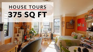 House Tours 1500 Brooklyn Studio Apartment [upl. by Herby374]