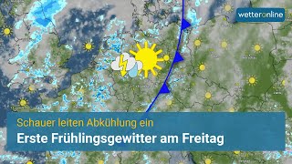 ⚡️ Erste Frühlingsgewitter am Freitag [upl. by Laurel837]