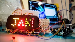 COSTRUIAMO UNA SCRITTA CHE SI ILLUMINA Fai da te con Arduino [upl. by Oberon]