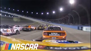 Incar Kyle Buschs final restart from Nashville Superspeedway [upl. by Xela]