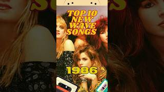 Top 10 New Wave Songs of 1986 [upl. by Yeldarb]