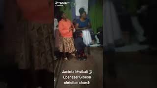 Jacinta Mwikali  Ebenezer Gibeon christian church [upl. by Blodget]