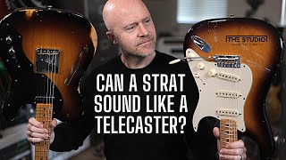 Can A Stratocaster Sound Like A Telecaster [upl. by Evangelin]