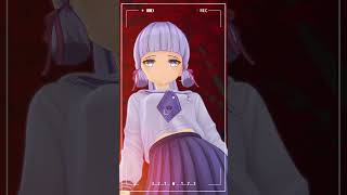 ღ Genshin Impact Shorts MMD ღ Kamisato Ayaka ღ Ghost Dance ღ [upl. by Brenden554]