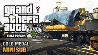 GTA 5  Mission 29  Minisub 100 Gold Medal [upl. by Bryner]