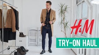 HampM Fall TryOn Haul 2018  Men’s Fashion  Lookbook amp Outfit Inspiration [upl. by Farhi]