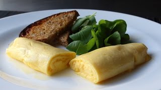 French Omelette  How to Make Soft Buttery FrenchStyle Omelets [upl. by Harshman]