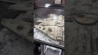 Millennium Falcon Studio Scale Model History ✨ [upl. by Tichonn]