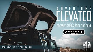 Elevate Your Adventure The FSR Odyssey Hardshell Roof Top Tent Comprehensive Guide amp Review [upl. by Cyprus666]