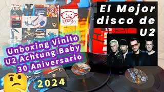 UNBOXING VINILO U2 2024 ACHTUNG BABY vinylunboxing [upl. by Ballinger]