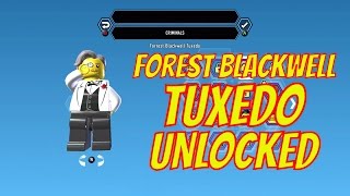 LEGO City Undercover Remastered Forrest Blackwell Tuxedo Unlock Location and Free Roam Gameplay [upl. by Emelita]