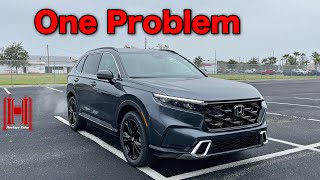 2024 Honda CRV Hybrid Sport Touring has One Big Problem All Specs Test Drive [upl. by Nalda]