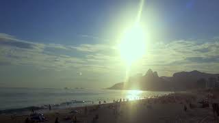 Ipanema Beach Sunset [upl. by Niamjneb]