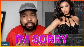 Storm Monroe Responds to Cardi B Lawsuit amp Waves the White Flag‼️ Did He Lie About His Source⁉️ [upl. by Aicatan86]