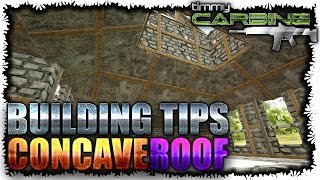 ArkSE Building Tips  Concave Roof  TimmyCarbine [upl. by Hgielime]