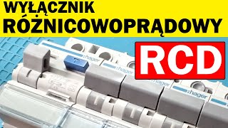 RCD  Wyłączniki różnicowoprądowe Czułość typy działanie [upl. by Serilda]