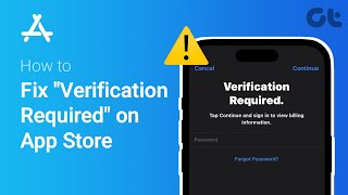 How to Fix quotVerification Requiredquot on App Store  App Store Error on iPhone  Quick Solutions [upl. by Koran323]