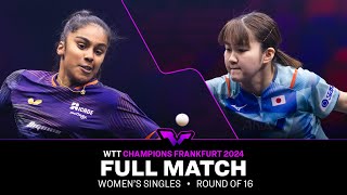 FULL MATCH  Prithika Pavade vs Satsuki Odo  WS R16  WTTFrankfurt 2024 [upl. by Airamat796]