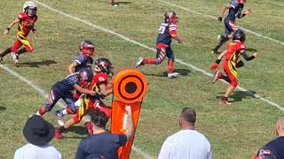 GBCYFL Overdale Chiefs AKII 12 vs Maryville Patriots 1112 yr olds [upl. by Thanos]