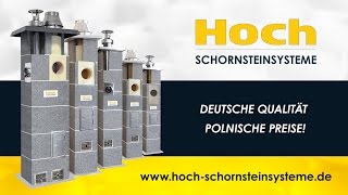 Montageanleitung  HOCH Schornsteinsysteme [upl. by Gambrell]