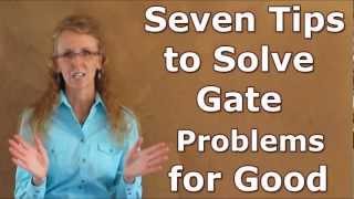 Seven Tips to Solve Barrel Racing Gate Problems and Alley Issues for Good [upl. by Sedgewinn]