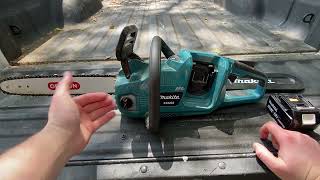 Makita LXT 36v Chainsaw XCU04 1 year review can it replace a gas chainsaw [upl. by Hatokad]