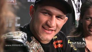 Junior dos Santos Talks About Defeating Cain Velasquez At UFC on FOX [upl. by Rosanne]