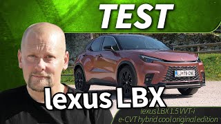 2024 lexus LBX 15 VVTi eCVT hybrid cool original edition  test [upl. by Kirsteni535]