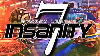 ROCKET LEAGUE INSANITY 7  BEST GOALS MIND GAMES REDIRECTS DRIBBLES FREESTYLES [upl. by Hoseia328]