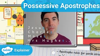 Year 4 Ages 89 Possessive Apostrophes Lesson Explainer [upl. by Ahseiyt]