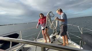 Weighing the Anchor to continue our Great Loop Adventure greatloop boating whaleback [upl. by Aracahs57]