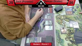 Amulet Titan vs Twiddle Storm  Modern  3v3 Test Play [upl. by Hoes]