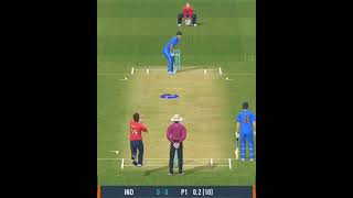 England t20 WC Woakes bowling action shorts short realcricket22 realcricket24 t20worldcup [upl. by Veronique]