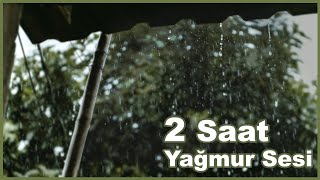 2 Saatlik Uyku Getiren Yağmur Gök Gürültüsü Yıldırım Sesi Meditasyon [upl. by Kcor]