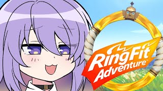 【Ring fit】Lets workout with Ring Fit【Moona】 [upl. by Allehcim]