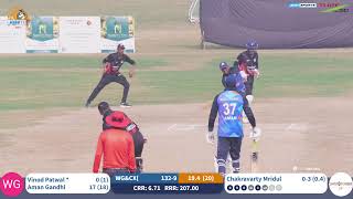 🔴LIVE  Wadia Ghandy amp Co XI Delhi vs CHARTER LAW CHAMBERS  Eliminator [upl. by Solenne]