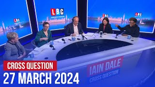 Cross Question with Iain Dale 2703  Watch Again [upl. by Ballman287]