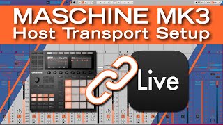 Maschine MK3 Tips  Host transport setup in Ableton 11 amp 12 [upl. by Aillemac]