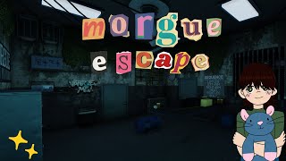 WERE BEING HAUNTED  Roblox Help The Morgues Curse Escape [upl. by Nalepka560]