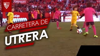 Partidillo de la EF Antonio Puerta en el descanso del Sevilla  Alavés [upl. by Arthur792]