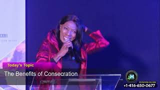 quotBenefit of consecrationquot with Pastor Deborah Colquhoun  Nov022024 [upl. by Cutter]