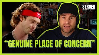 Roddick talks Andrey Rublev Paris Outburst [upl. by Adella399]