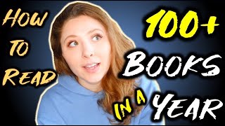 HOW TO READ 100 BOOKS IN A YEAR [upl. by Eseret]