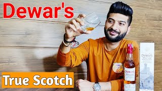 Dewars White Label Scotch Review  Dewars White Label Price  The Whiskeypedia [upl. by Salesin]