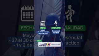 FORMACIÓN CONTINUA SUPERVISOR HSEQ PRESENCIAL  MAYO 27 AL 02 DE MAYO  RISK ACADEMY QUITO PUEMBO [upl. by Ihab]