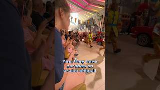 Parades on cruise ships autismontheseas RoyalCaribbean [upl. by Ytsirhc322]