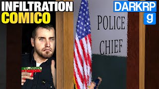 JE MINCRUSTE DANS LE POSTE DE POLICE   GMOD DarkRP [upl. by Eslek533]